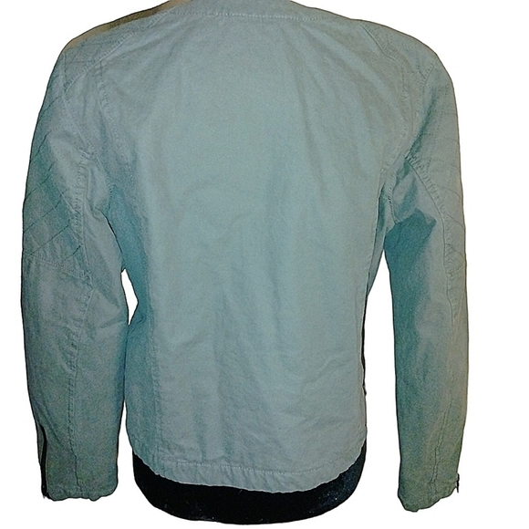 Gap Quilted Motorcycle Jacket SZ 12 with quilted lining. - Picture 4 of 9